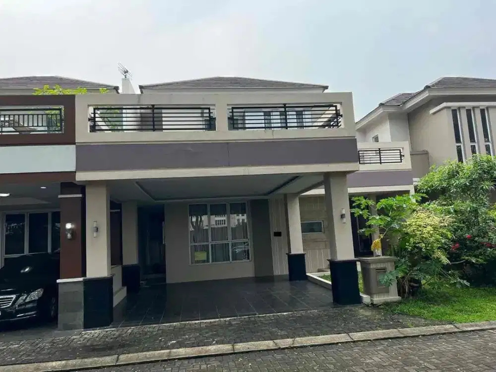 Rumah de Park BSD Cluster Cajuputi 2 Lantai Siap Huni