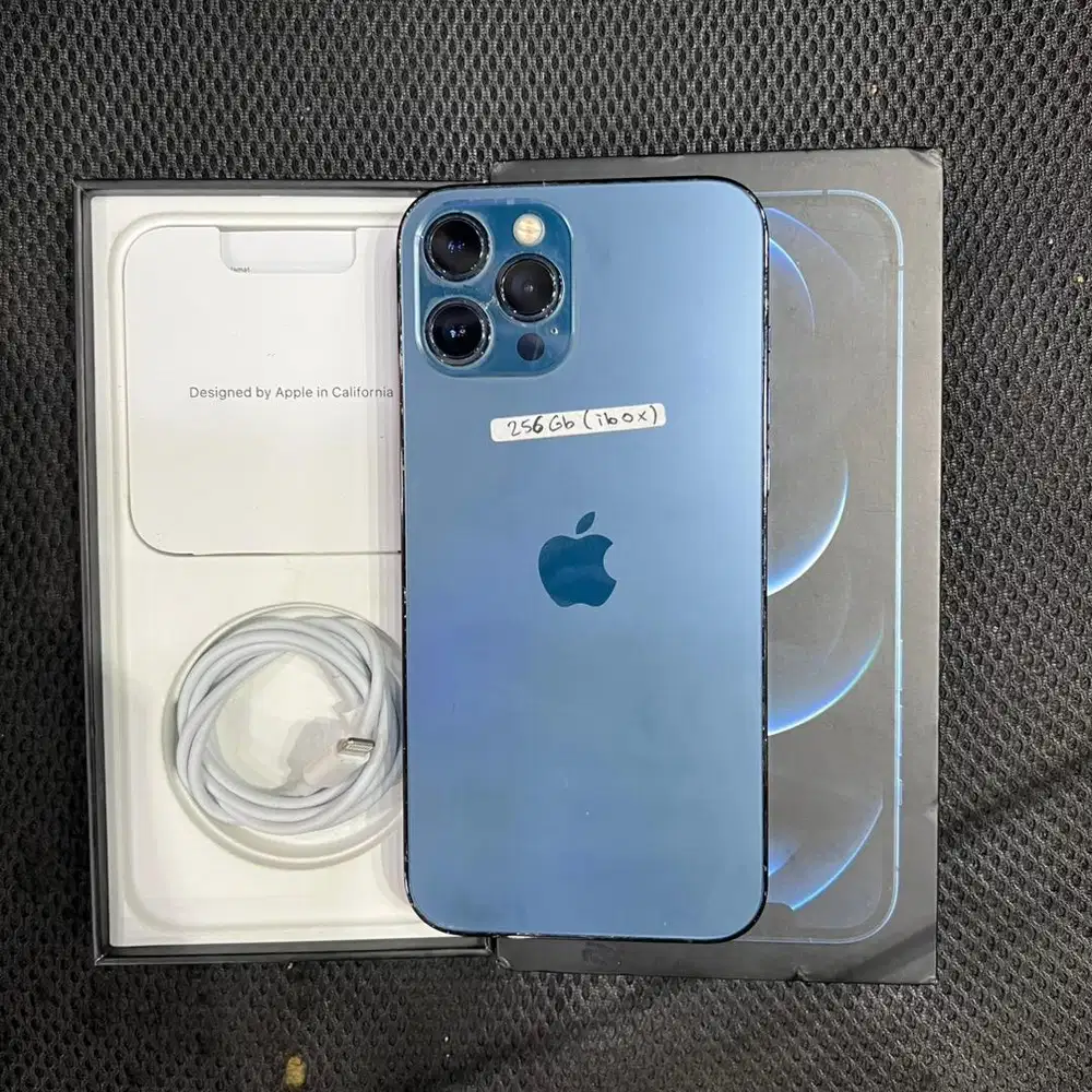 iphone 12 promax 256gb resmi ibox fullset original