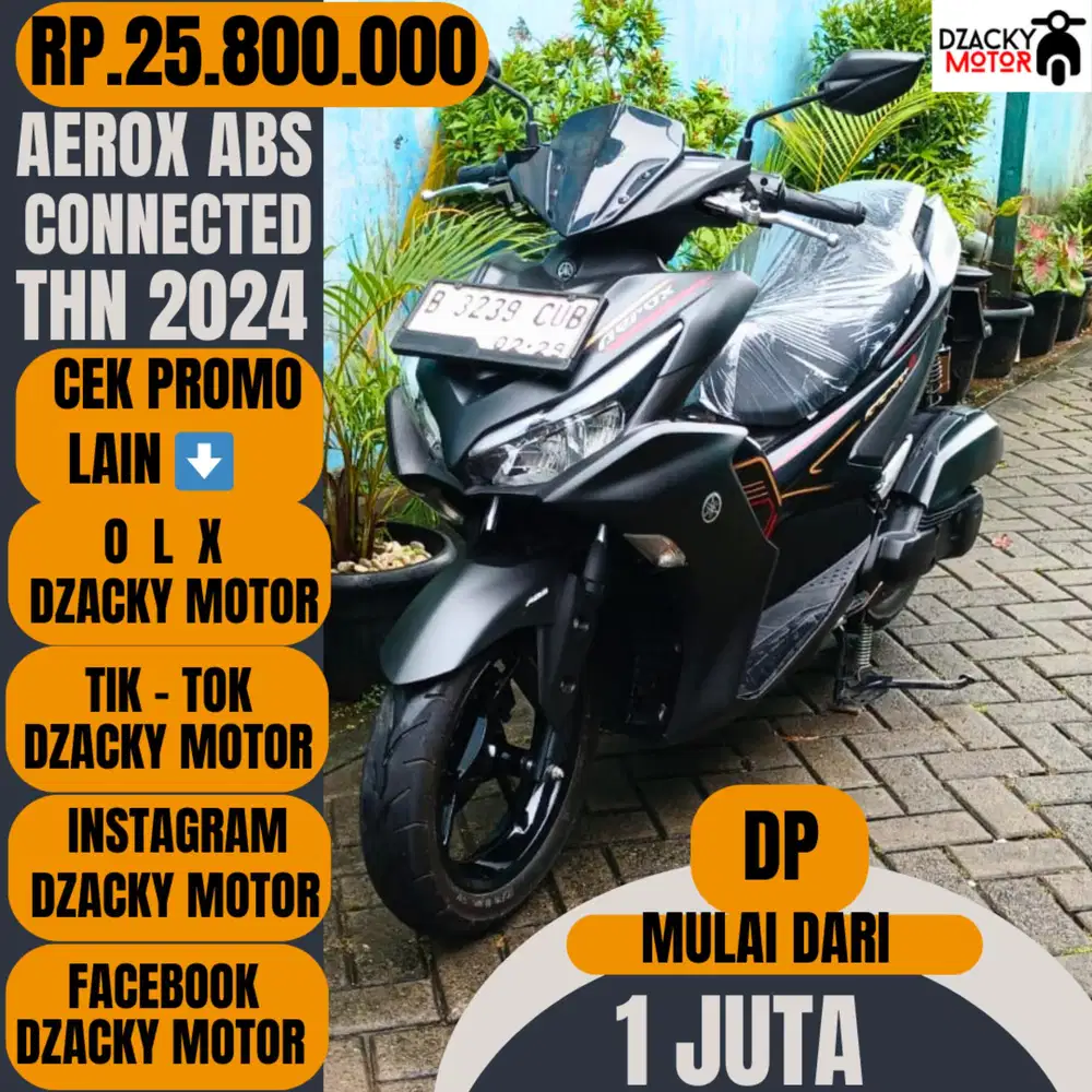 AEROX CONNECTED ABS 2024 SECOND LIKE NEW