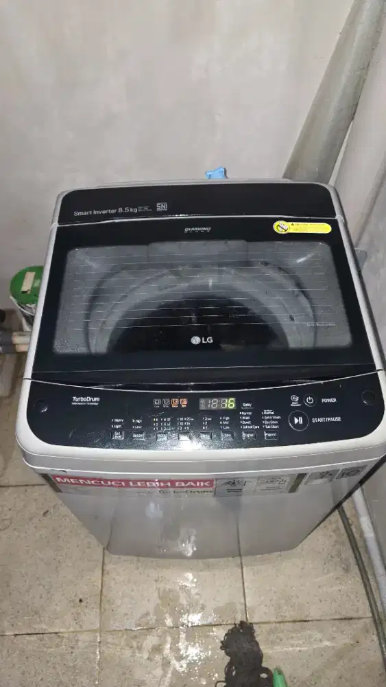 MESIN CUCI LG TURBO DRUM 8.5 KG