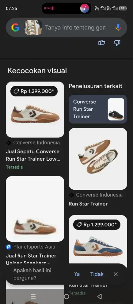 Sepatu Converse Run Star Trainer