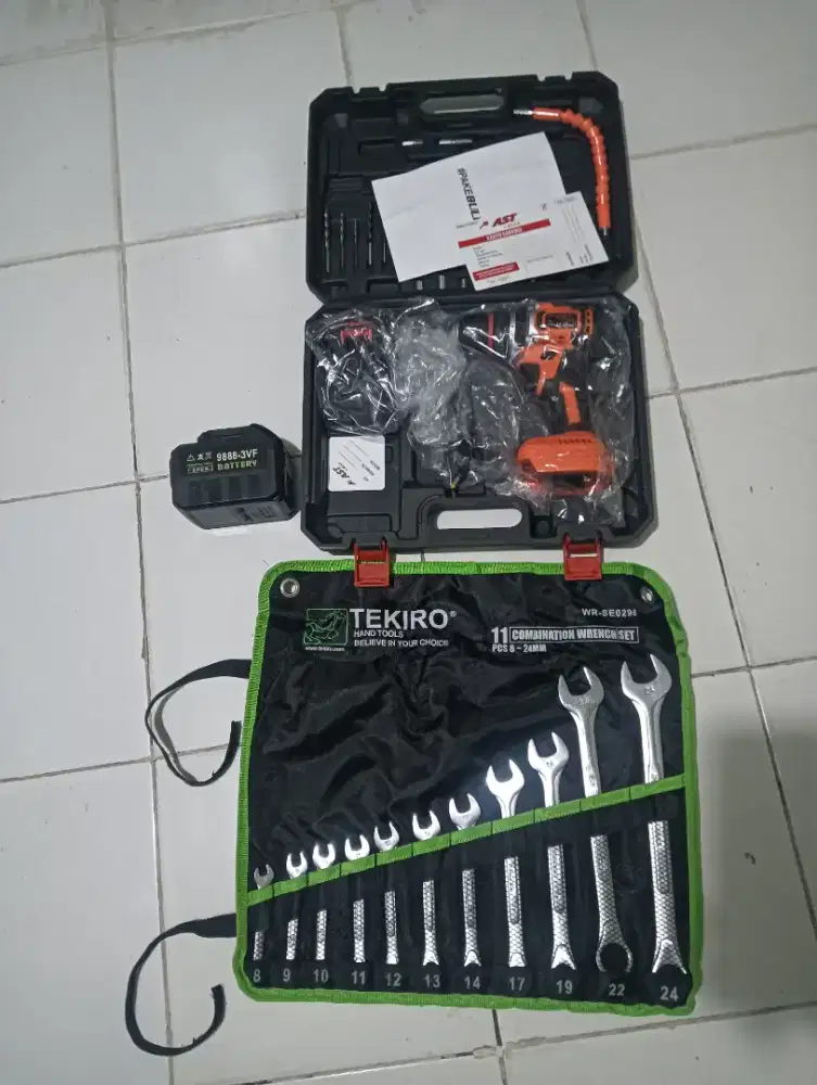 Jual peralatan bengkel masih baru semuanya