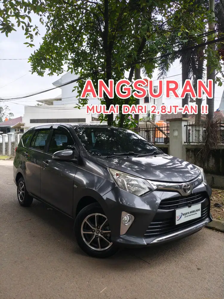 [ANGS 2JT-AN] TOYOTA CALYA G 1.2 AT 2017 - ABU ABU