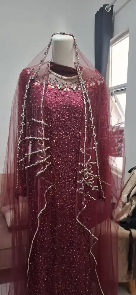 Gaun pengantin mewah