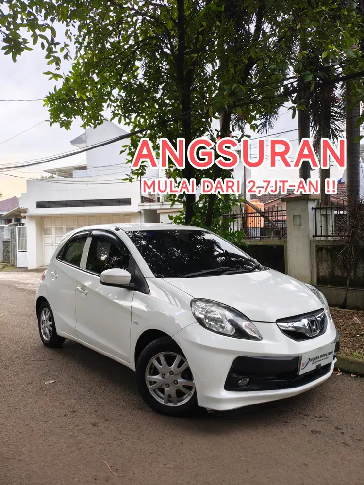 [ANGS MURAH 2JT-AN] HONDA BRIO E 1.3 CBU AT 2012 - PUTIH