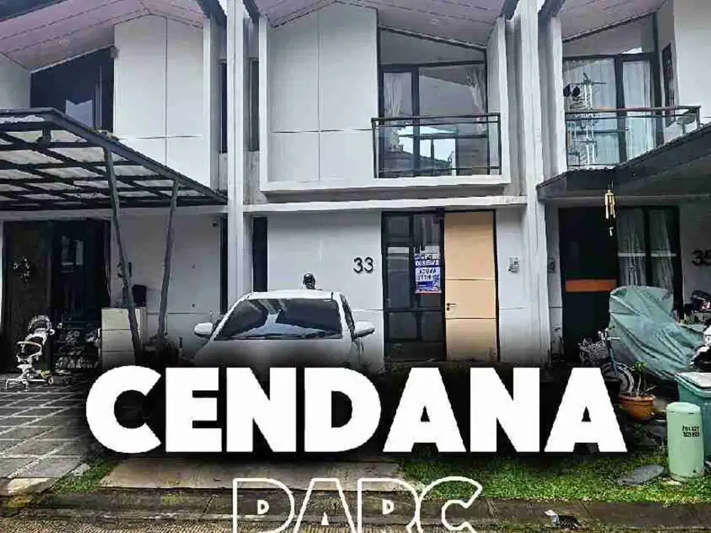 Disewakan murah rumah siap huni di cendana parc lippo karawaci