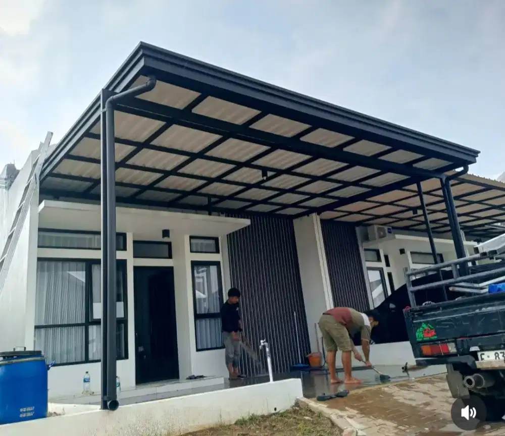 Kanopi Hollow atap alderon