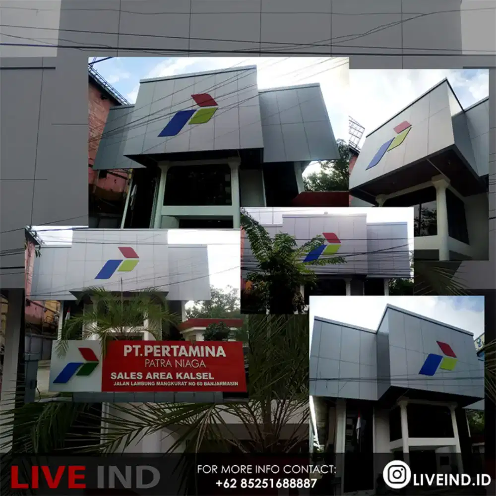 Pemasangan Facade ACP