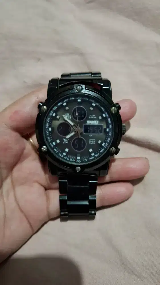 JAM TANGAN MERK SKYMEI RANTAI