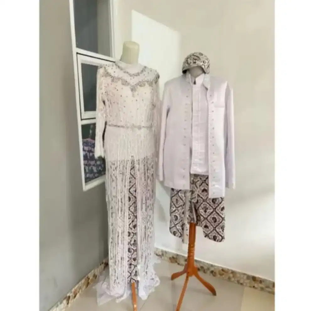 Baju pengantin akad stelan pria