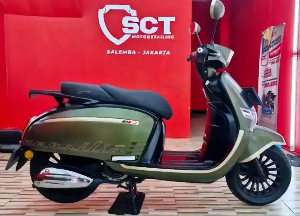 JualCpt 90%LikeNew KM3Rb PjkOkt26 KEEWAY VERSILIA 150 2023 HIJAU