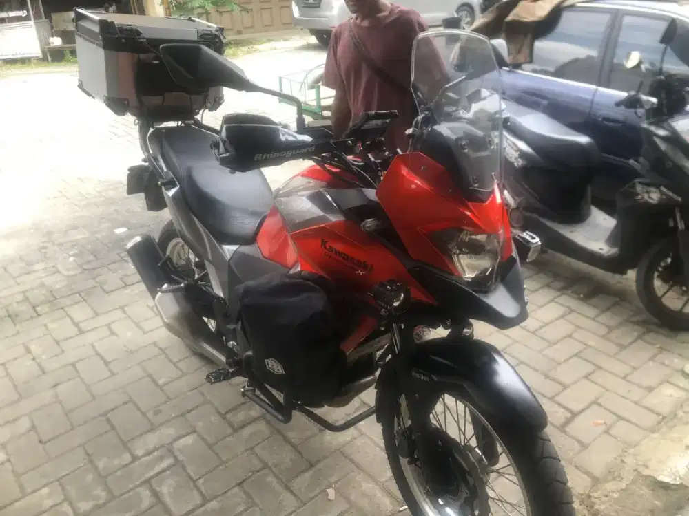DIJUAL | Kawasaki Versys 250 Orange - Siap gas touring!