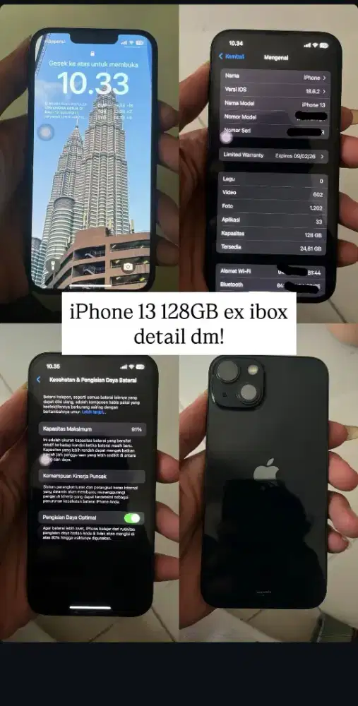 Iphone 13 128 midnight