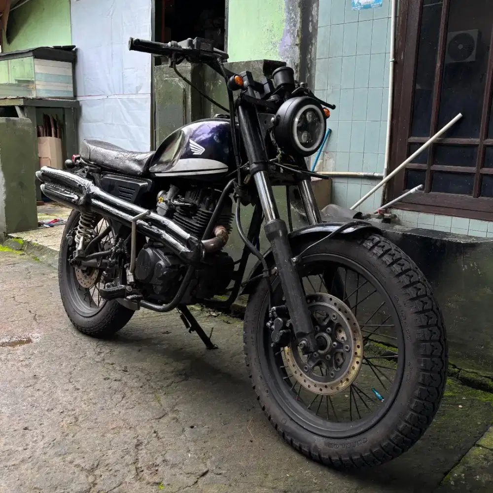 Scrambler Tiger 200cc SS Lengkap