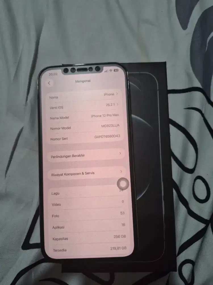 Iphone 12 promax 256gb