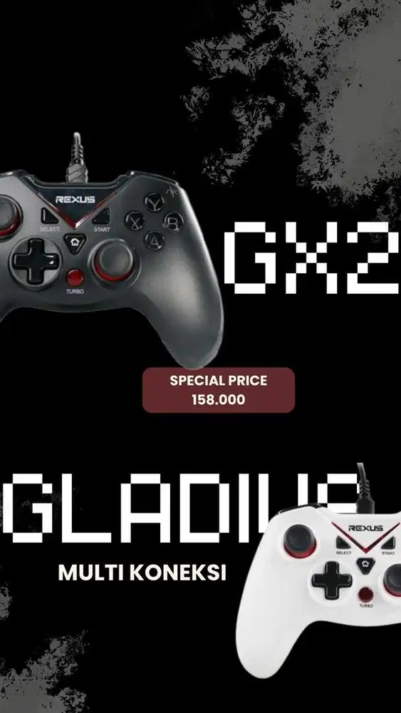 Gamepad wired rexus GX2