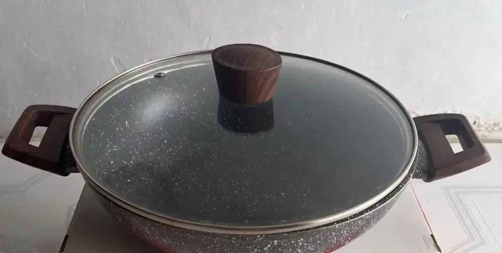 Rice cooker philips dan Wok cypruz wajan 30 cm