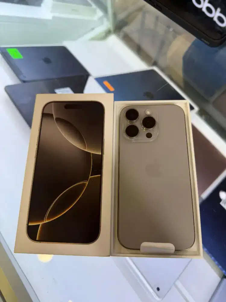 IPHONR 16 PRO 128GB FULLORI MULUS LIKE NEW ON AGUSTUS 2026 IBOX