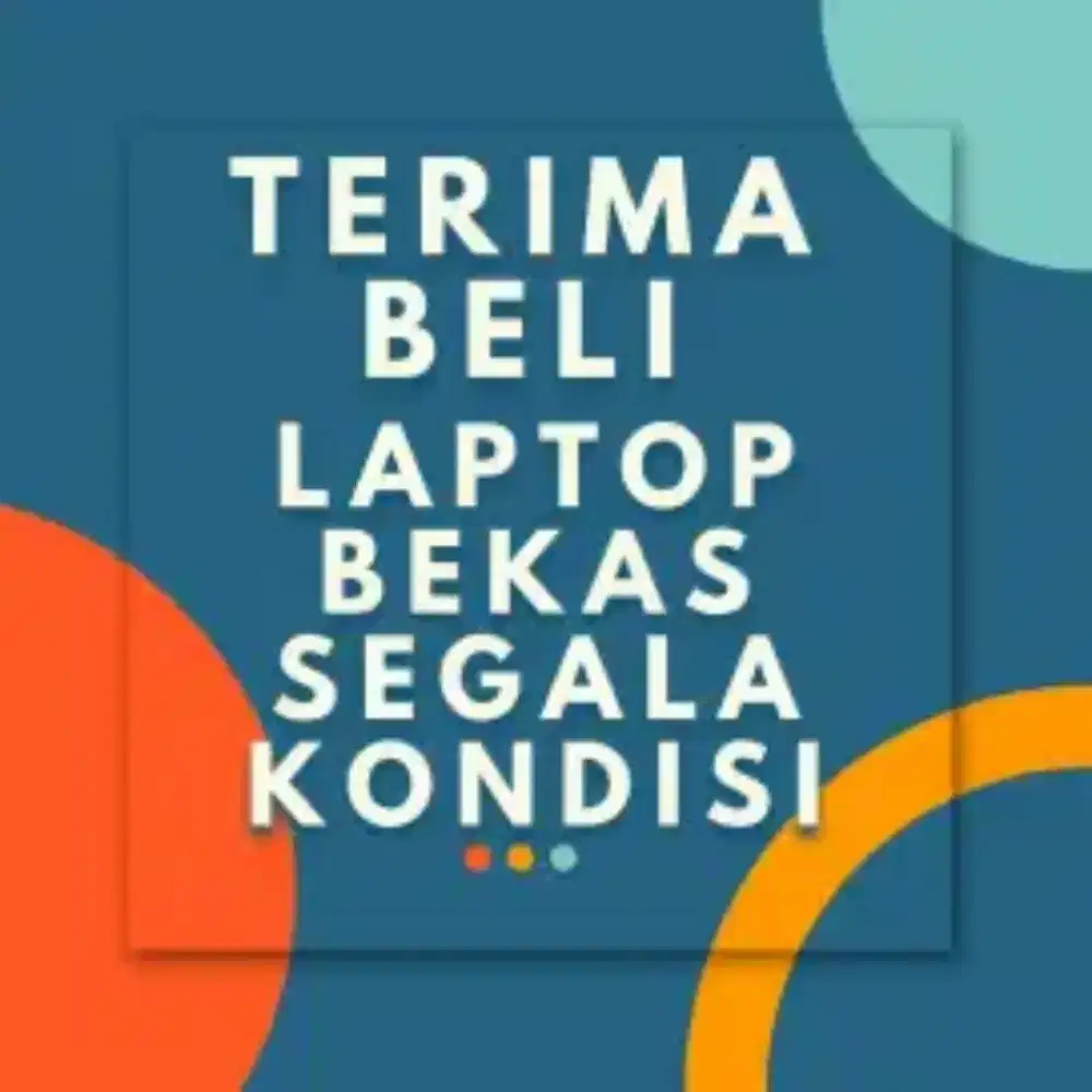 Terima Jual Laptop Bekas