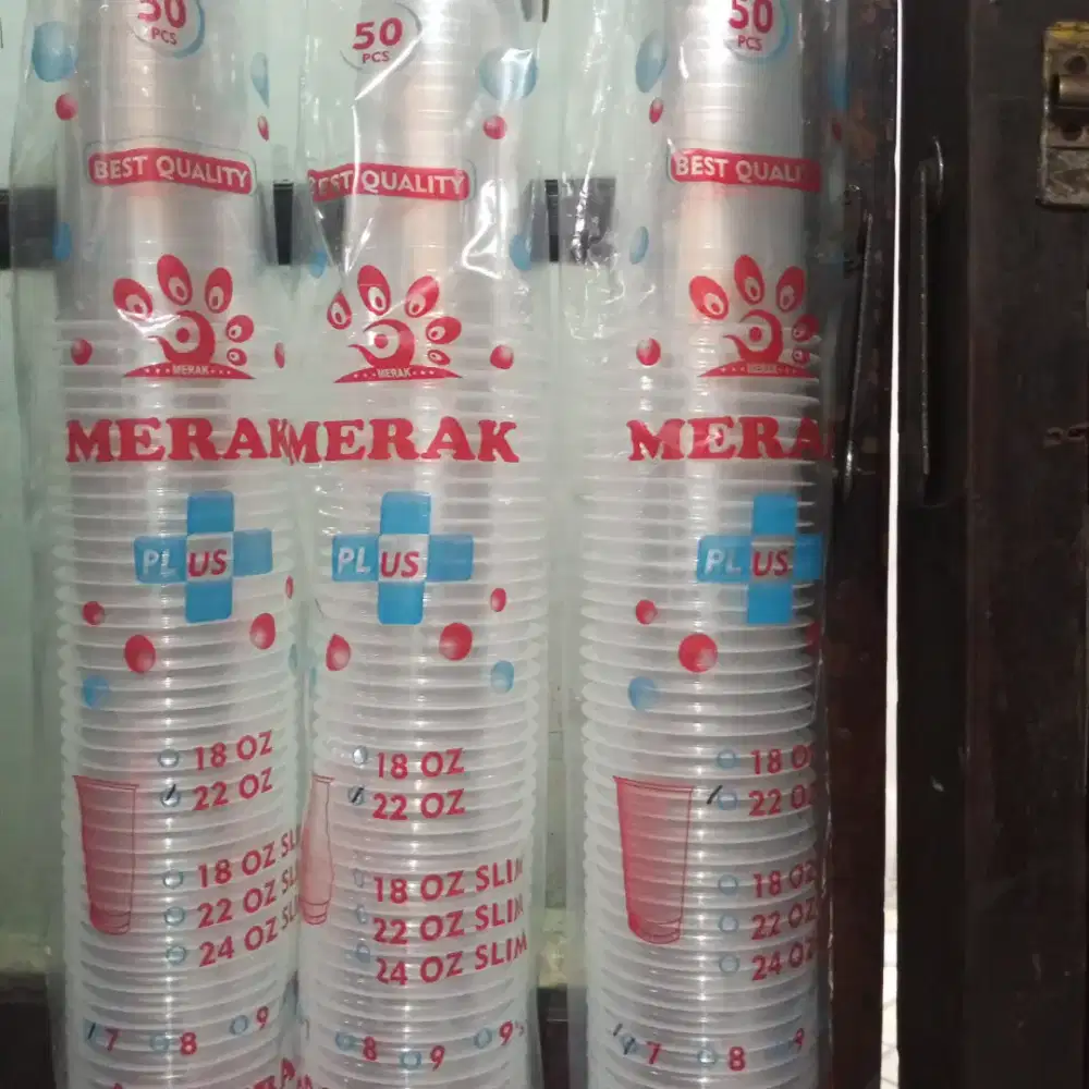 Gelas plastik gelas cup