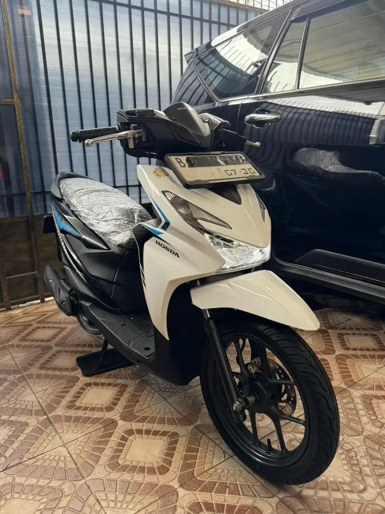 KM 720 PERAK ASLI! BEAT SPORTY CBS ALARM 2025 GRESS LIKE NEW BLN 7