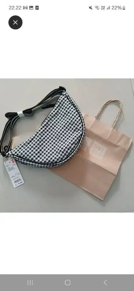 Tas uniqlo original