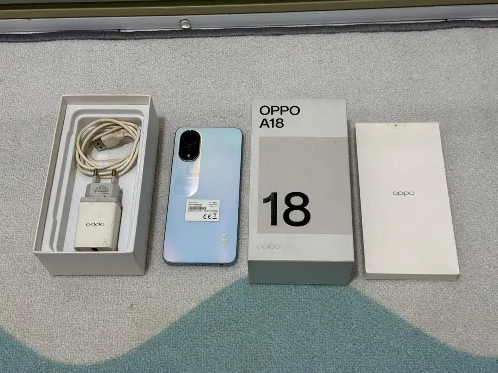 Oppo a18 4/128gb mulus 99% like new fullset