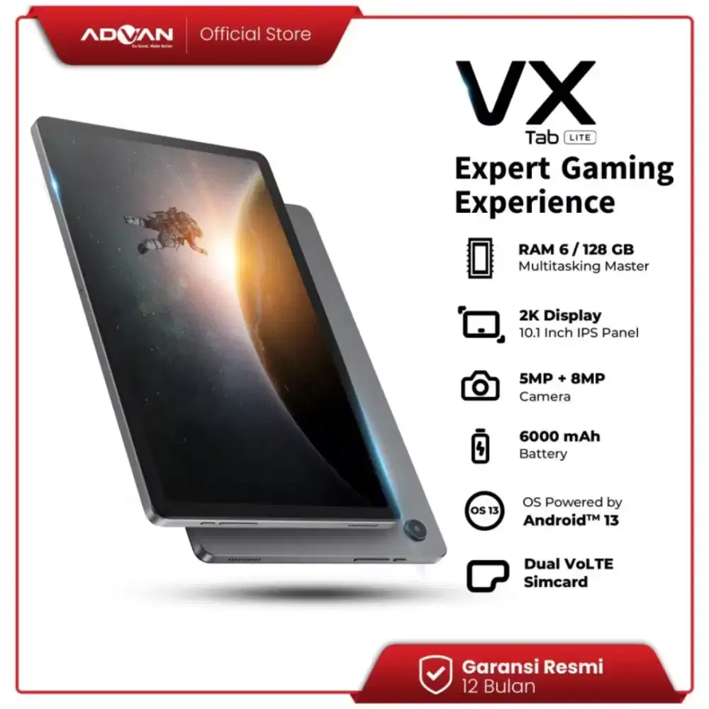 Jual tablet Advan second