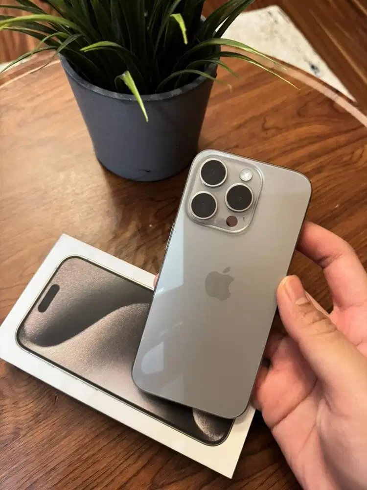 iPhone 15 Pro iBox 128 GB Mulus Fullset Like New