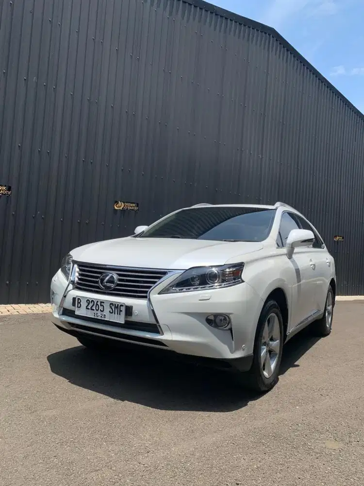 LEXUS RX270 2013 PUTIH HONGKONG EDITION