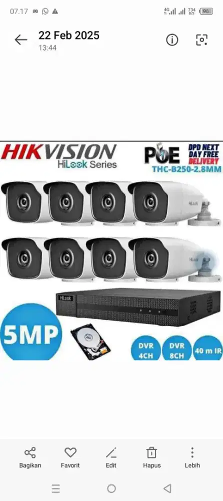 * ( BISA PANTAW DI HP ) * PASANG CCTV HARGA TERMURAH