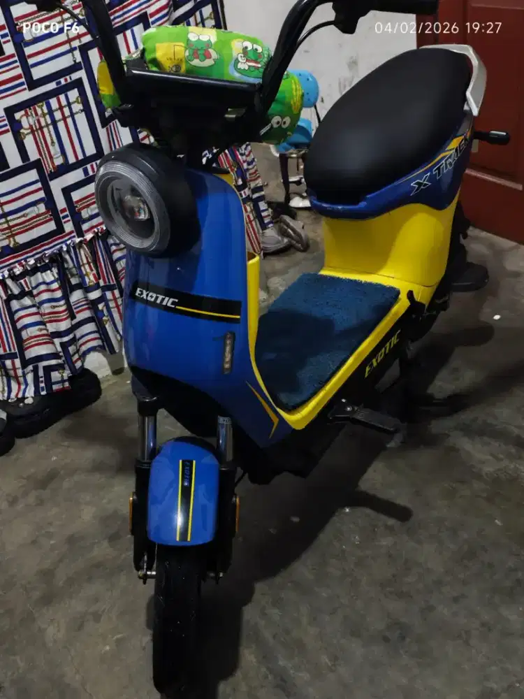 DiJUAL SEPEDA LISTRIK EXOTIC XTRACK