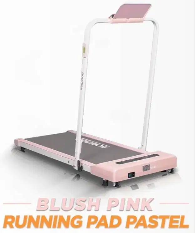 Running Pad Pastel/Treadmill Blush Pink