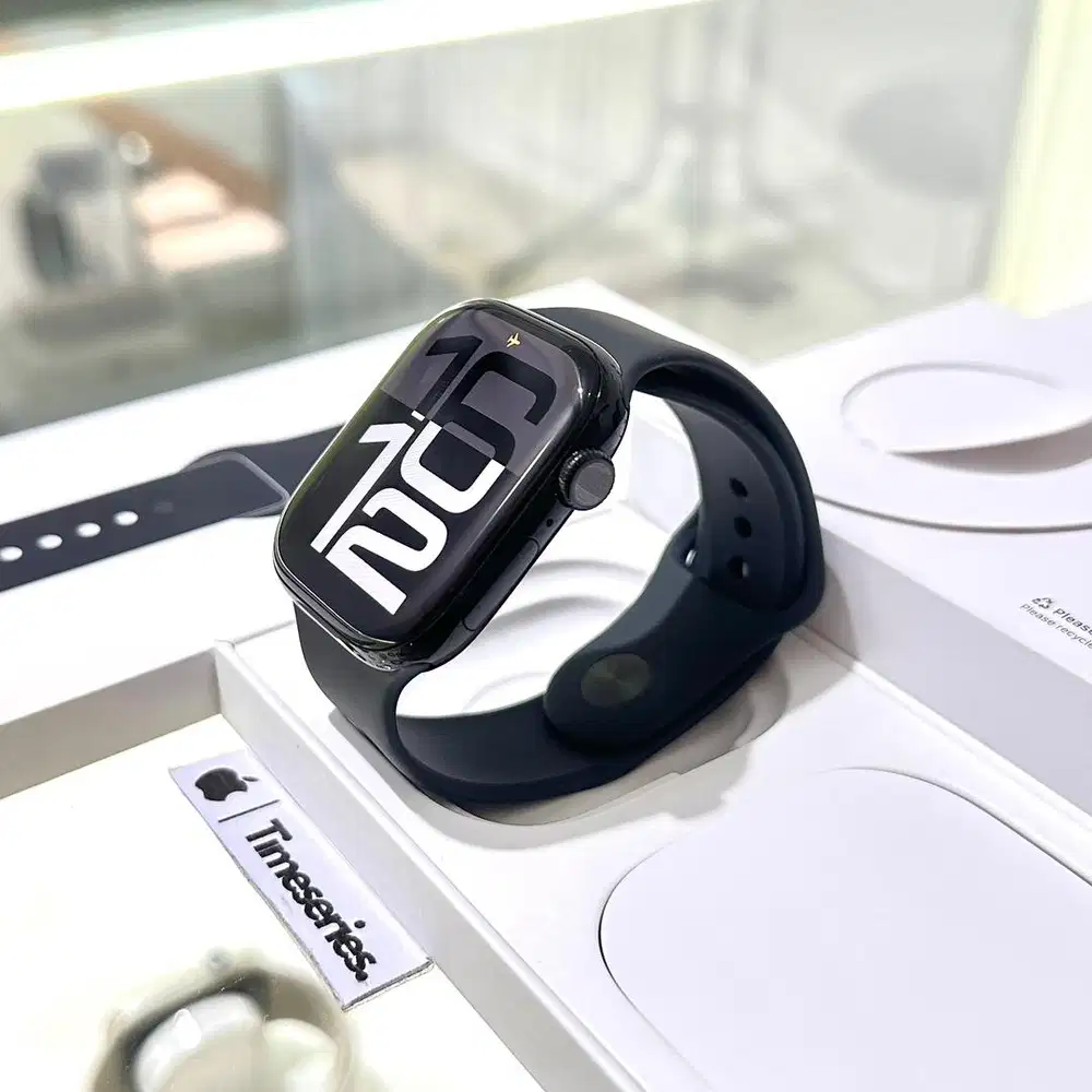 iBox ID/A Apple Watch Series 10 46mm BH98% Jetblack Garansi ON 2026