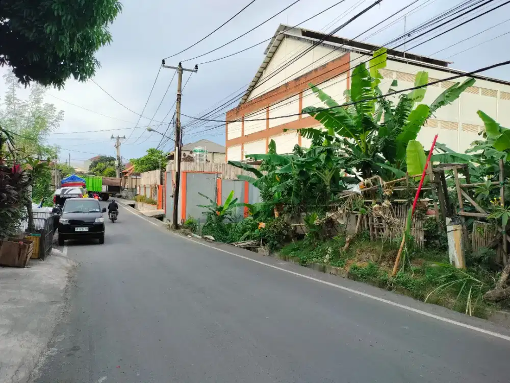 Buc tanah premium 465m2 lebar 22mtr raya cargo taman jl10mtr hotmik