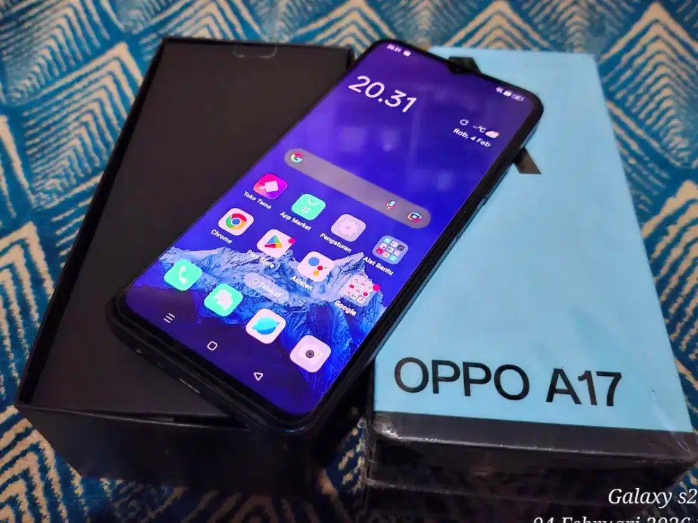 Oppo a17 fullset