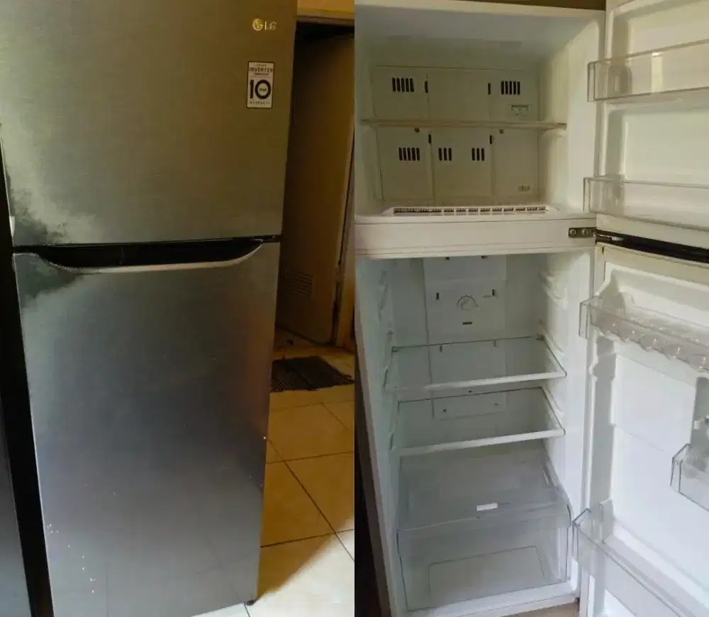 Jual kulkas 2 pintu LG inverter