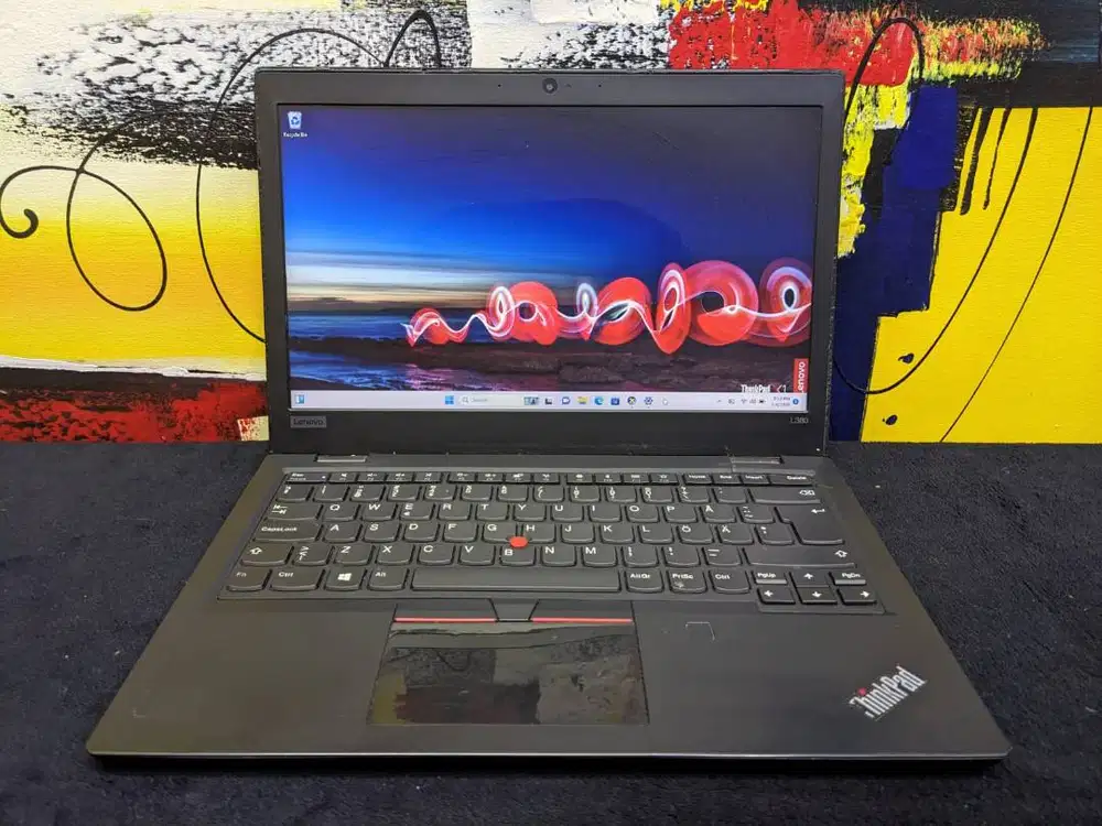 Laptop Lenovo Thinkpad L380 Core i3 Gen 8 8/256 Slim Siap Pakai