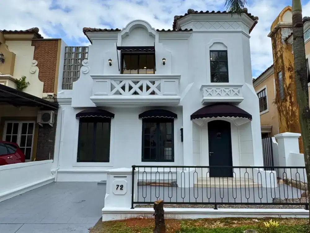 Rumah Mewah Siap Huni Design Klasik Modern Di Serpong Utara