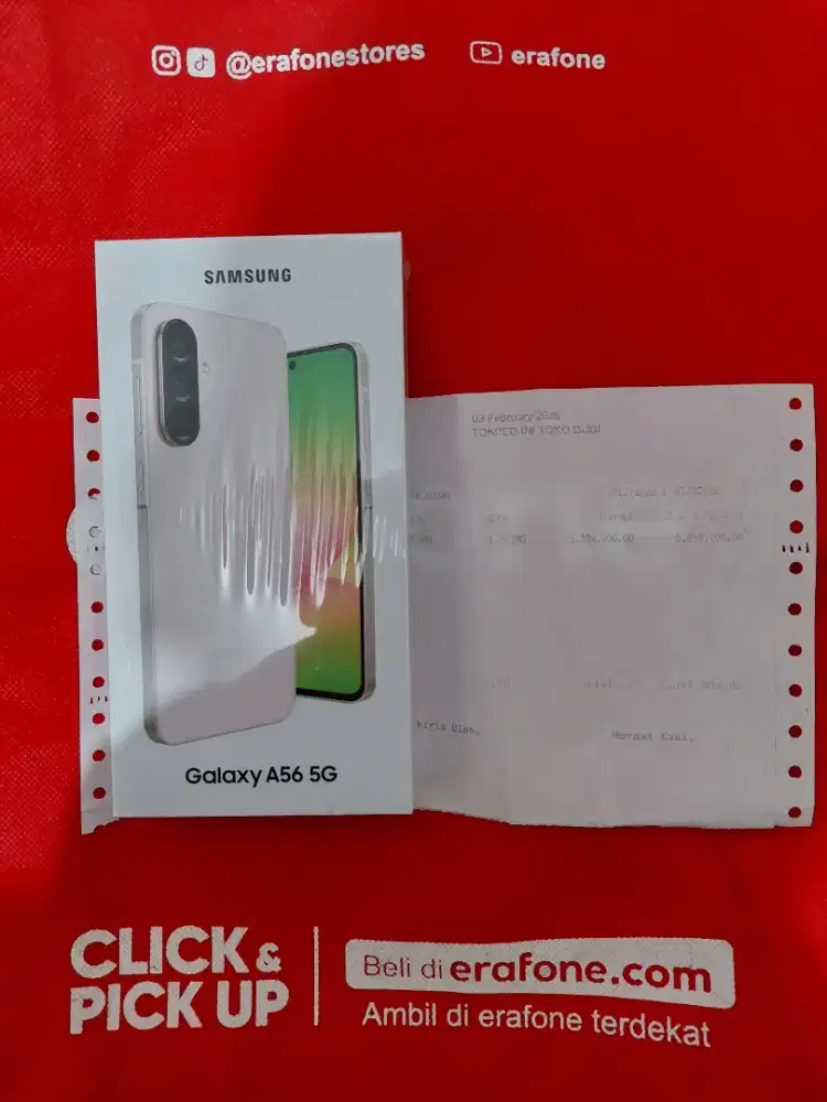 SAMSUNG A56 5G 8/256 NEW SEGEL RESMI