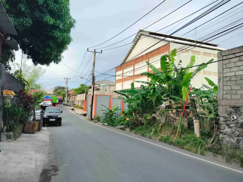 Buc tanah premium 465m2 lebar 22mtr raya cargo taman jl10mtr hotmik