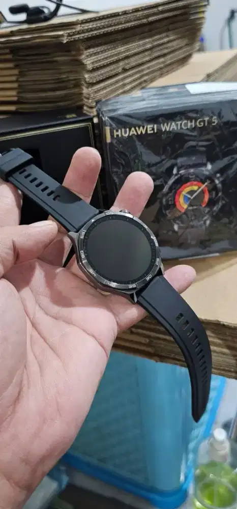 Huawei Watch GT5 46mm garansi mulus fullset