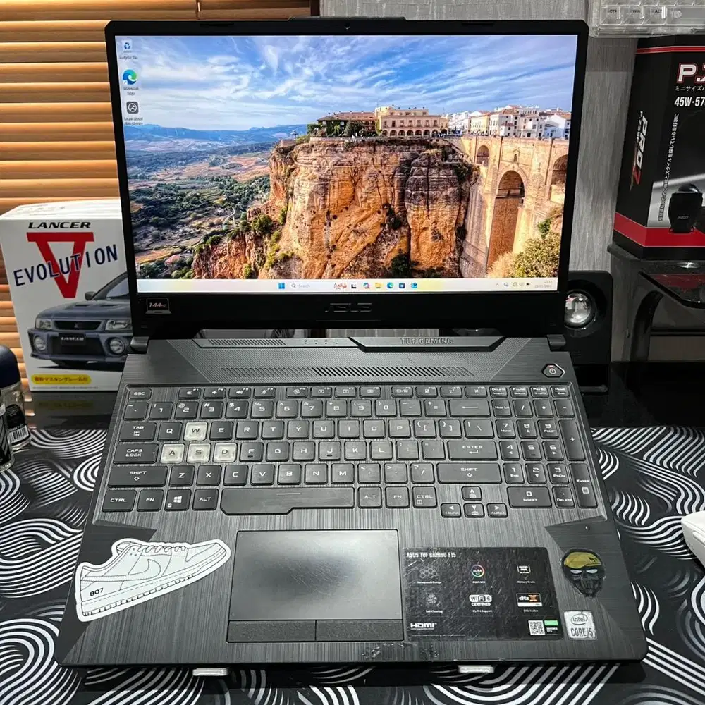 Asus TUF F15 FX506LH Laptop Gaming i5 10300h GTX 1650 16gb 512gb SSD