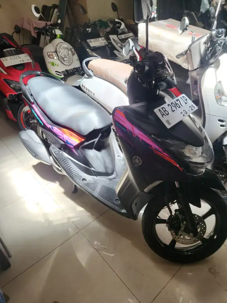 Mio gear hitam 125 f1 low km 2024 Gbm.