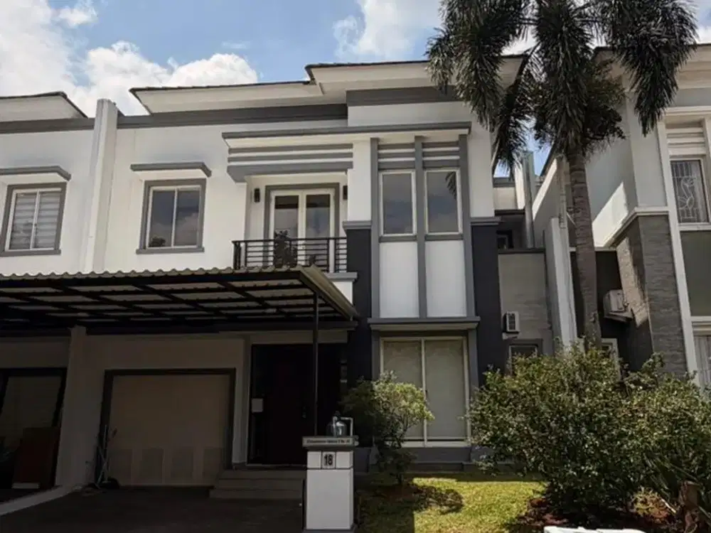 Sewa Rumah Bagus Full Furnised di Kawasan Eksklusif Pondok Hijau Golf, Gading Serpong - Tangerang
