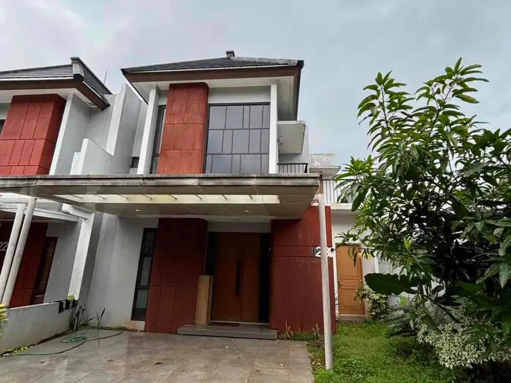 Dijual Rumah 2 lt di Cirendeu dekat Lebak Bulus Jaksel lt 108 m2 lb 100 m2 ada 3 kt 3 km. semi furniture, shm tenggara,posisi pojok ada lahan Taman, Survey & nego