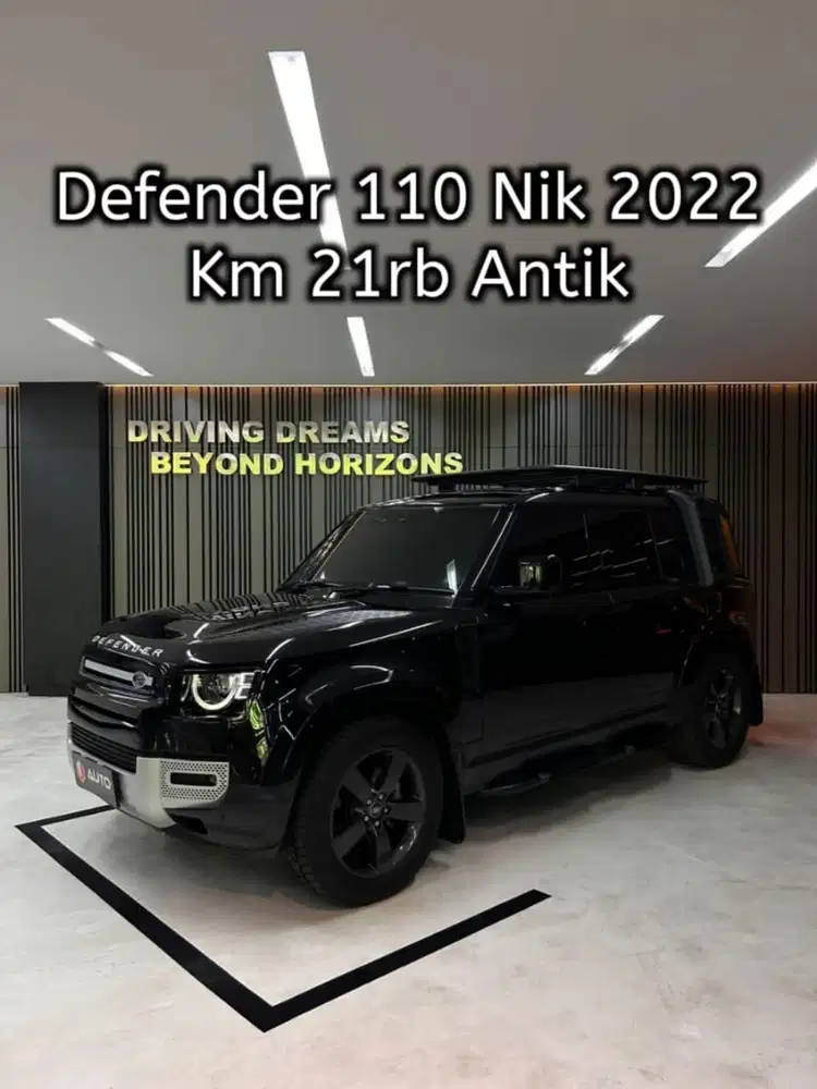 Land Rover Defender 110 2.0L 300PS SE 4x4 AT 2022 Hitam