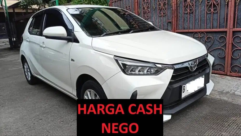 Toyota New Agya G 1.2 CVT Thn 2023 Matic New Model Dijual cepat CASH