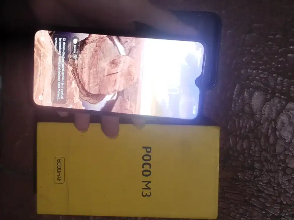Poco m3 6/128 kondisi normal