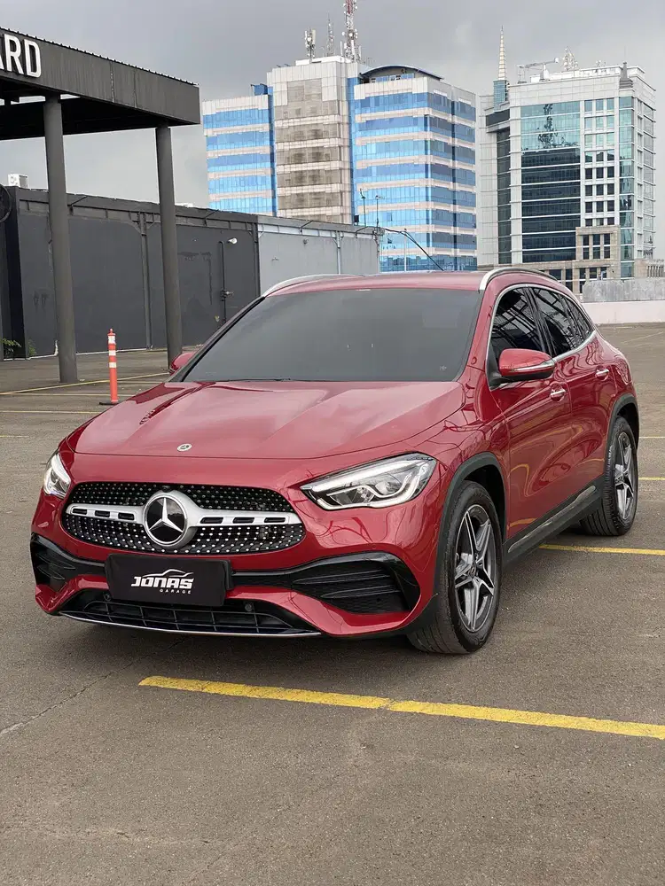 MERCY GLA200 SPORT AMG 2021 RED ON BLACK #GLA 200